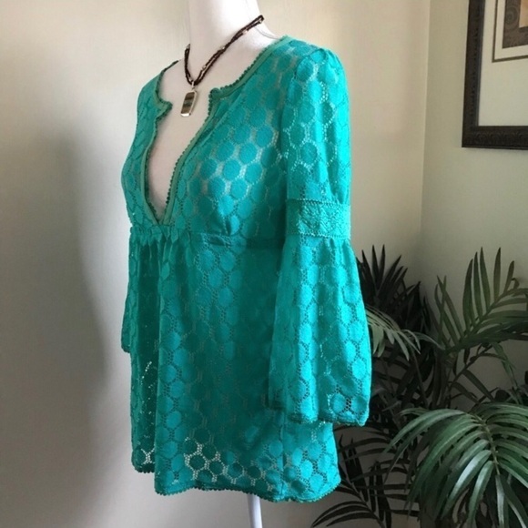 Loft Empire Style Tunic Top M - Picture 4 of 6